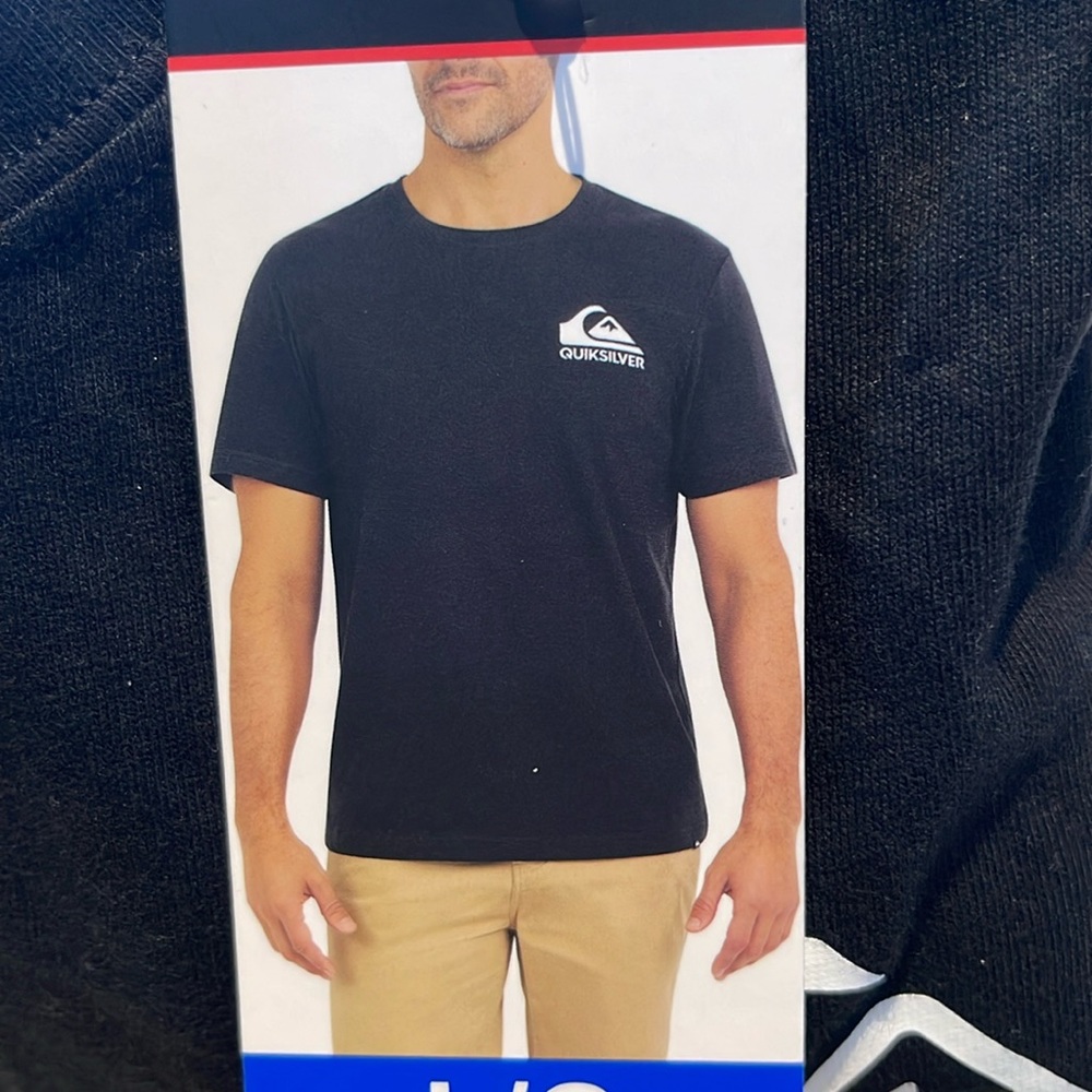 L: Quiksilver T-shirt Mens